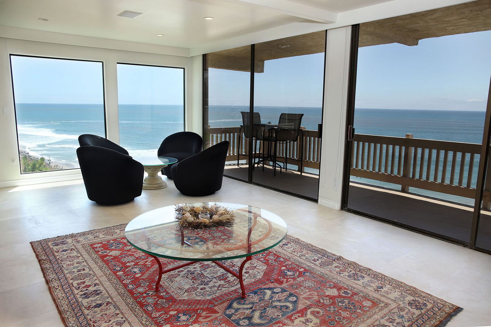 UpstairsView private balcony